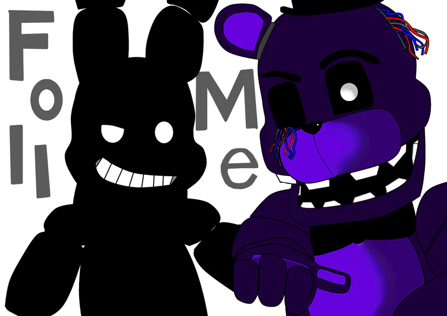 wingedwolf94 on Game Jolt: shadow bonnie and shadow freddy