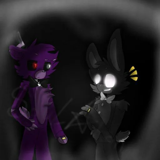 wingedwolf94 on Game Jolt: shadow bonnie and shadow freddy