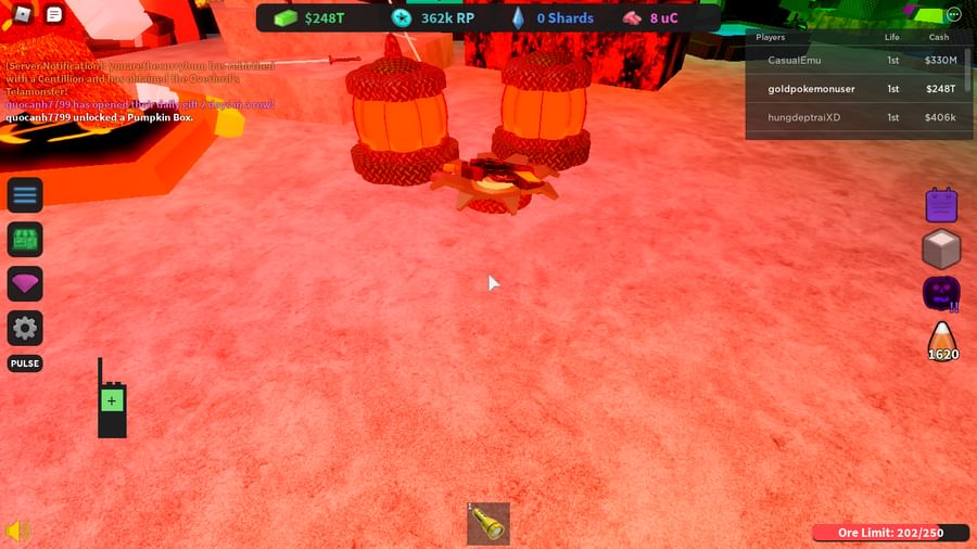 Litten The Pumpkin On Game Jolt Decided To Flex My 2 Year Old Tycoon Base On Miners Haven Reincarna - old miners havan new roblox