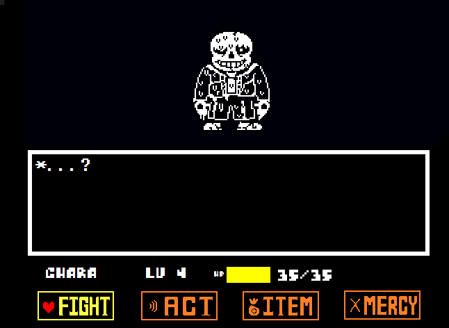 No Item Hardmode Sans full battle phase 1-5. Undertale Fan-Game 