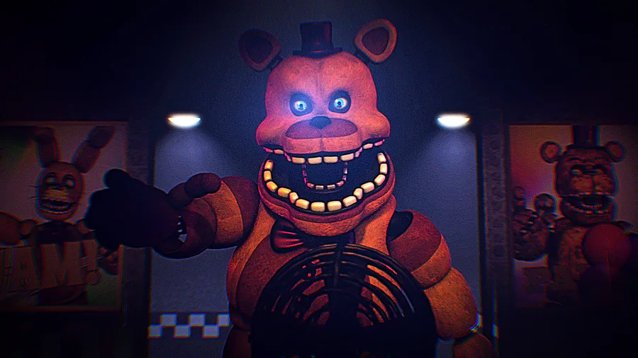 FNAF SFM] Five Night's at Freddy's 4 All Jumpscares Remade 