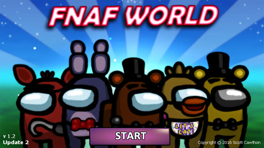 Adventure Mediocre Melodies Animatronics for FNaF World (Mod) by ZBonnieXD  - Game Jolt