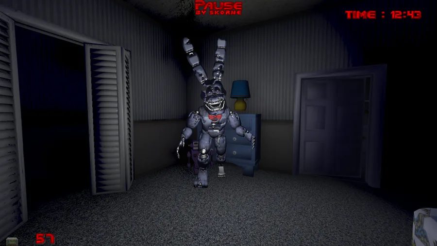 FNAF 4 Doom Mod, Don't randomly go out at midnight! Gameplay clip from Five  Nights at Freddy's 4 Doom mod, By DarkTaurus