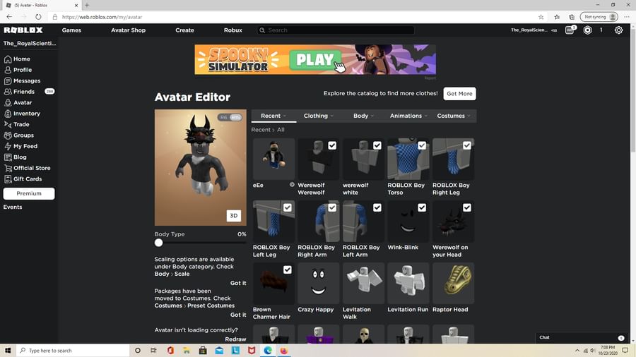New Posts In Avatar Roblox Community On Game Jolt - crazy happy roblox