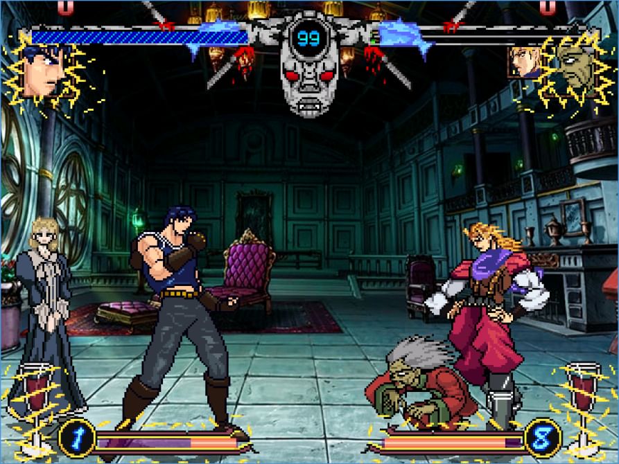 online pc jojo fighting game