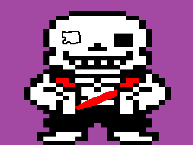 Sans (Pixel Art) - Grid Paint  Undertale pixel art, Pixel art, Pixel art  characters