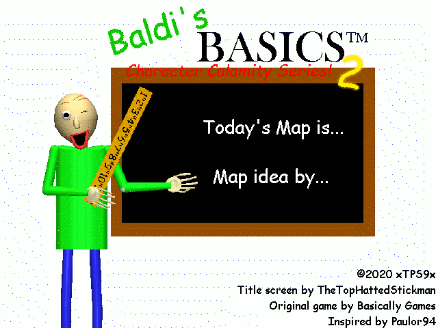 1st prize, Baldi's Basics Random Map Series Wiki