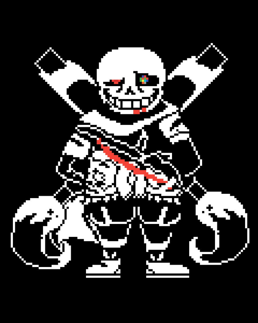 ink sans phase3 hardmode (color) by iloveChara - Game Jolt