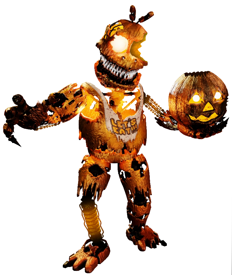 JuoNoVom on Game Jolt: Withered Chica (my version)