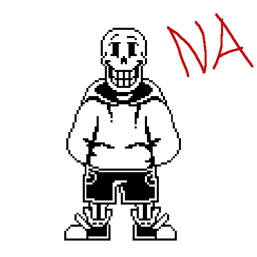 NaNickster(#Be Respectful) on Game Jolt: Finished me my sans sprite sheet  ask before use