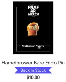 FNAF AR Merch Store