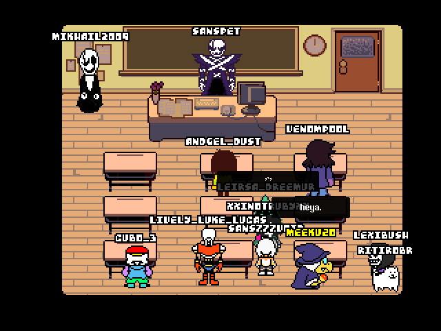 Exagonz on Game Jolt: me and the bois in undertale multiverse online