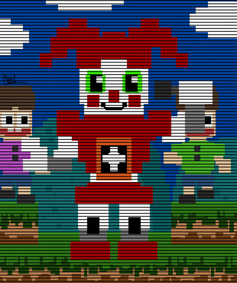 FNaF 3 Minigame characters  Five Nights At Freddy's Amino