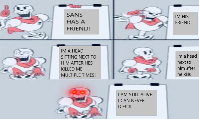 Papyrus Gru meme : r/Undertale