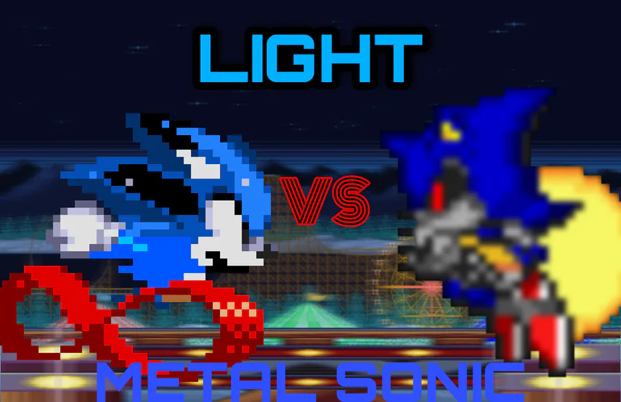 Sans! X on Game Jolt: Super Sonic vs Neo Metal Sonic