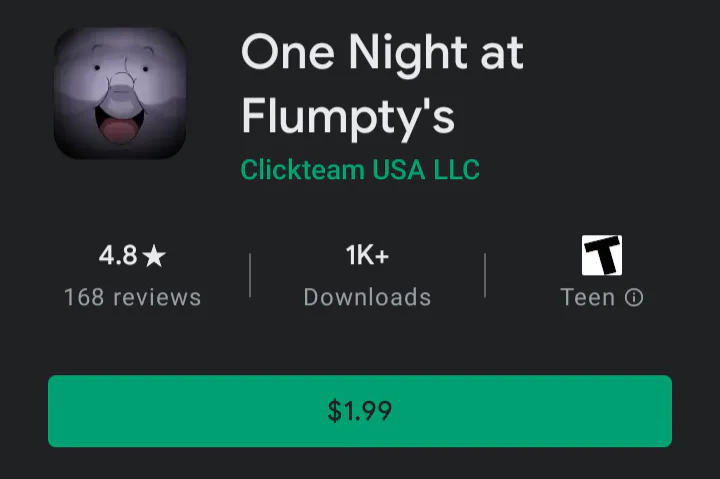 One Night at Flumpty's by Clickteam, LLC