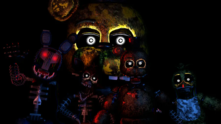 New 'Demon' Ignited Animatronics for The Joy of Creation: Ignited