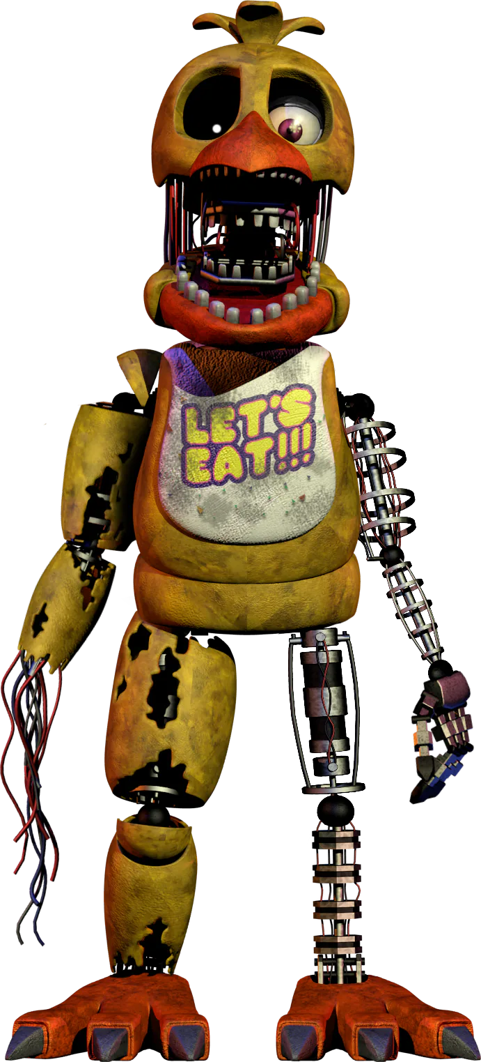 Withered Plus Chica In FNAF UCN! by Zelve.K - Game Jolt