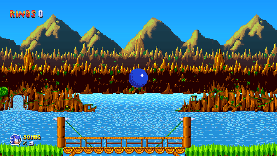 Reworking god damn Green Hill once again. - Sonic.exe The Stone of Darkness  by Hamster Мan