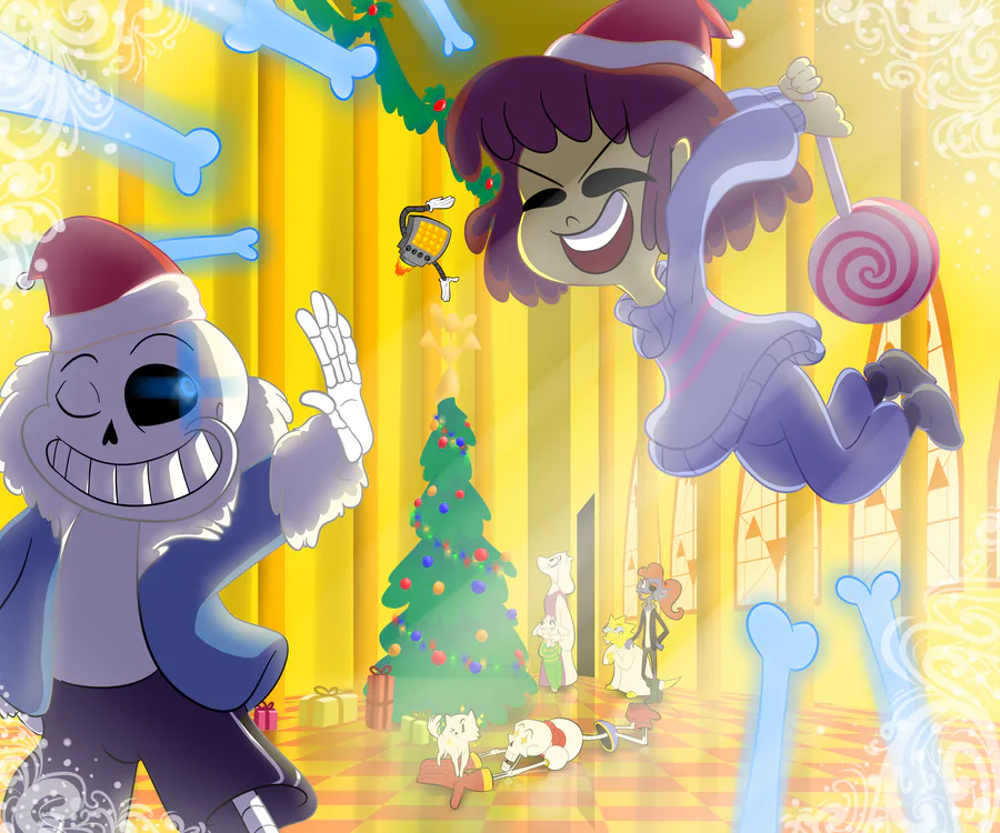 Sans VS. Chara V2 (Undertale)