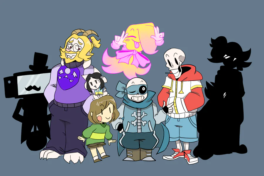 Sans-Phase-999 on Game Jolt: omega flowey tv faces