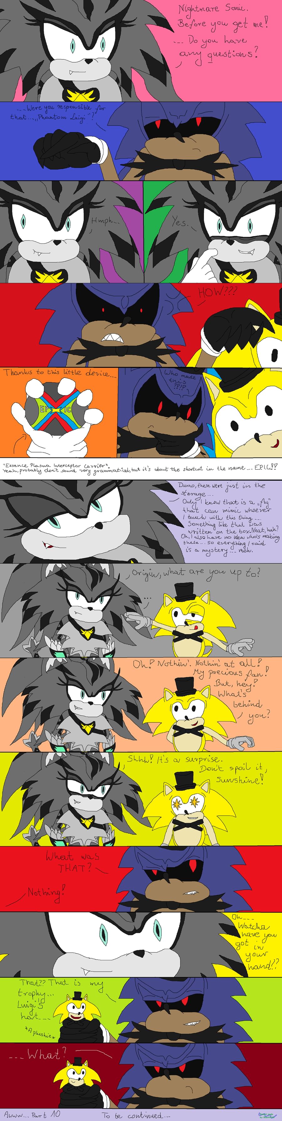 Everything Sonadow (Sonic X Shadow Comic Dubs) 