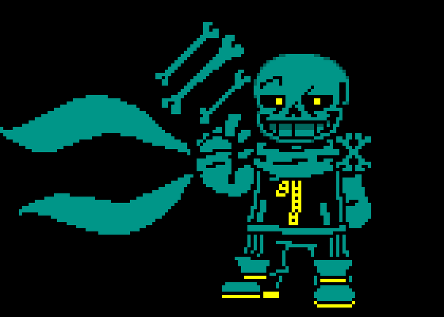 Pixilart - ------ Sans sprite by TheLazybones