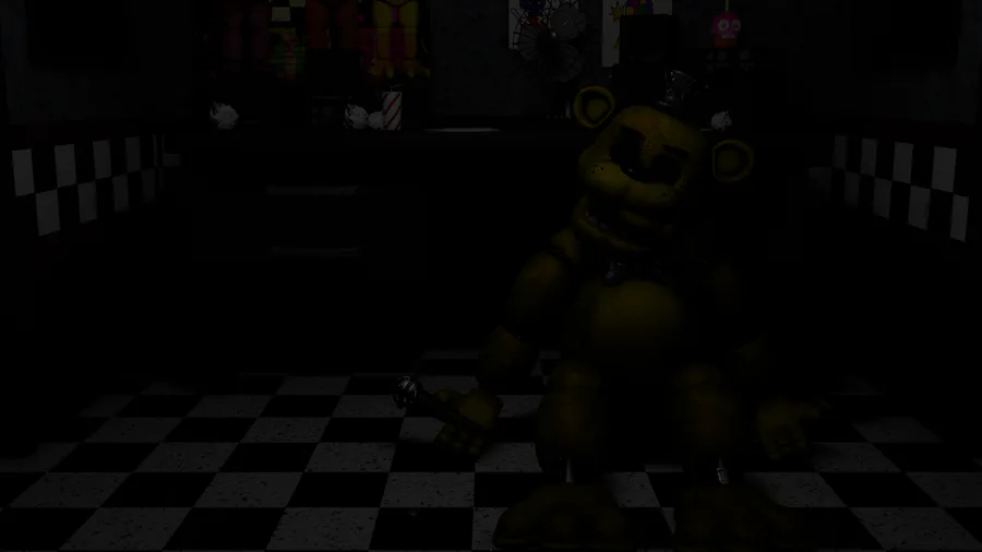 Kirbdavon on Game Jolt: golden freddy and shadow freddy