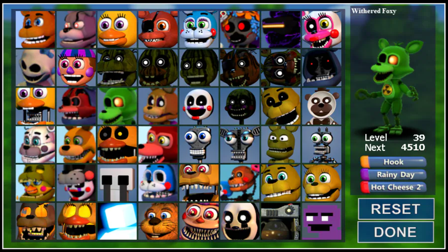 Adventure Mediocre Melodies Animatronics for FNaF World (Mod) by ZBonnieXD  - Game Jolt