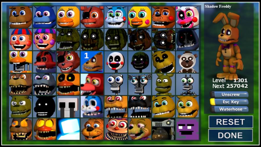 fnaf world update 3 on gamejolt