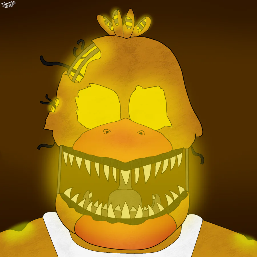 JuoNoVom on Game Jolt: Withered Chica (my version)