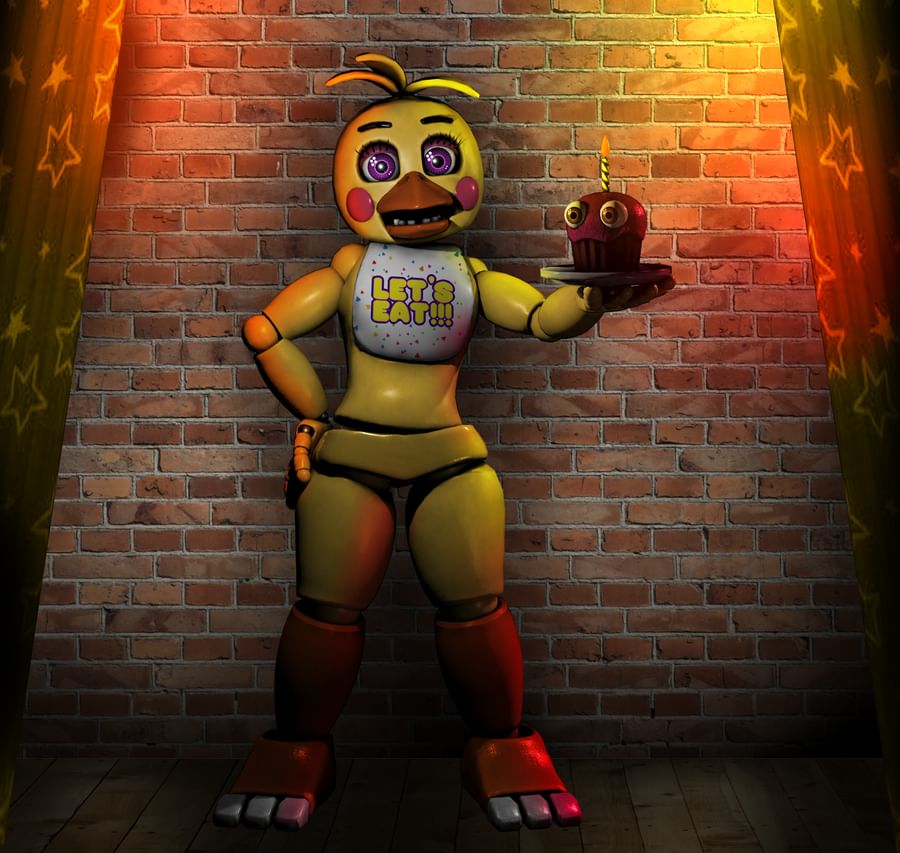 five nights at freddy's ar toy chica