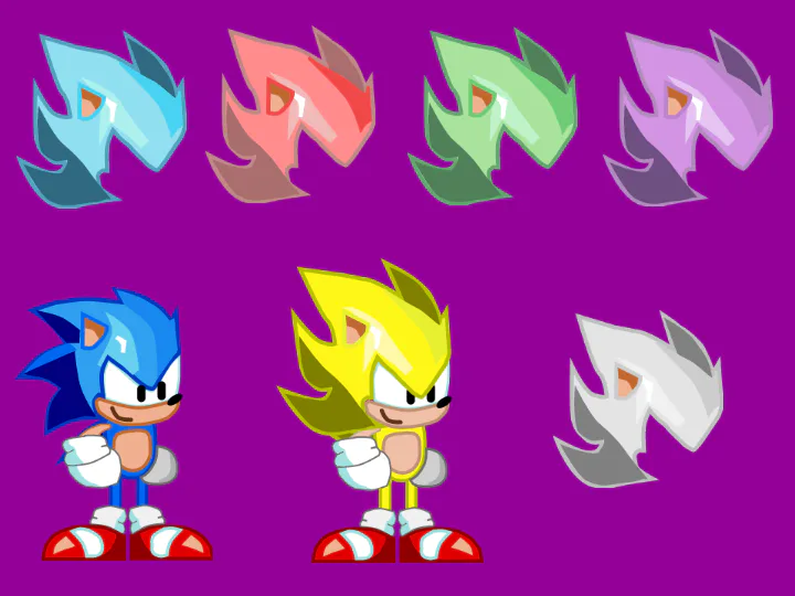 PACK DE SPRITES DO DARKSPINE SONIC 