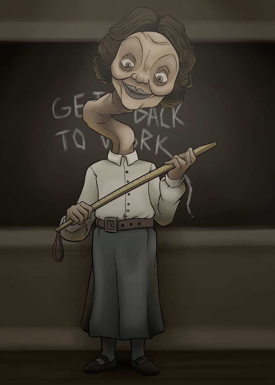 little nightmares 2 teacher