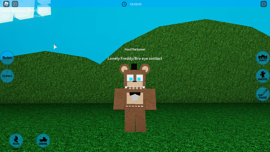 ROBLOX FIVE NIGHTS AT FREDDYS ANIMATRONIC WORLD