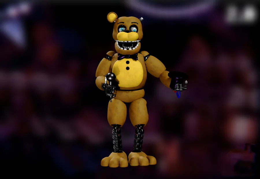 withered chica concertada  Videos de animatronicos, Animatronicos