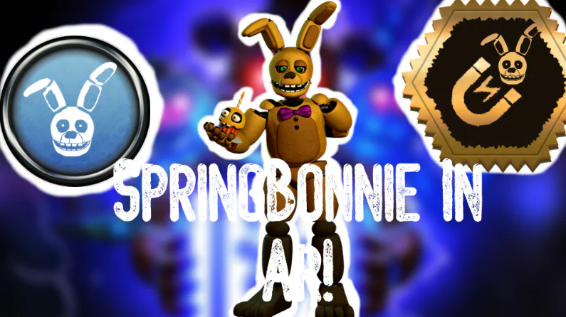 Aleksz. on Game Jolt: Blacklight bois in FNaF AR (Part 2)