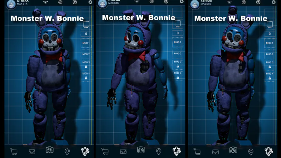 ZBonnieXD on Game Jolt: Monster Withered Bonnie in FNaF AR!  (Mod/Animation) ->