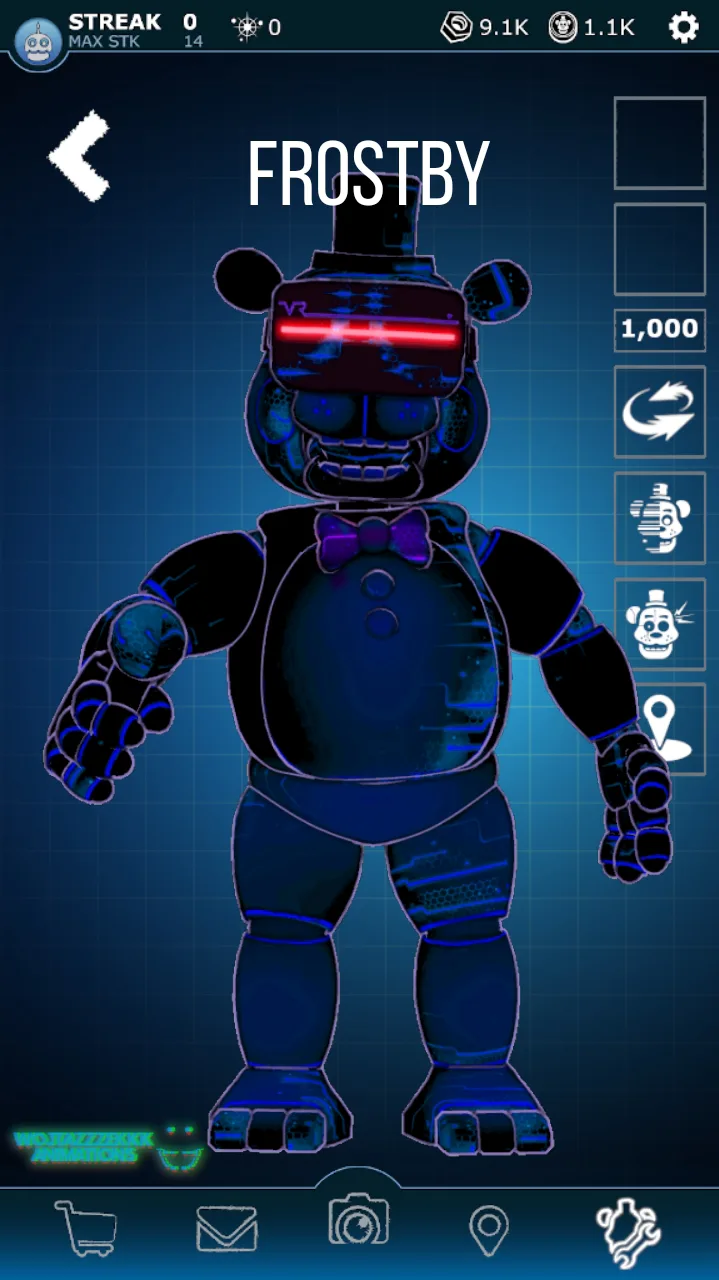 Glitch_Frostbear on Game Jolt: FNaF ar skins