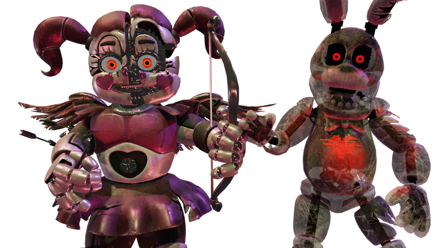 ❤Valentine Love❤ — Could you draw the FNAF 3 animatronics in human