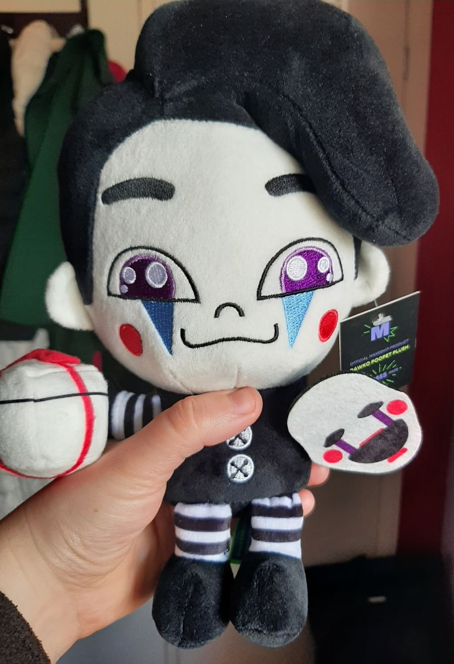 dawko plushie puppet