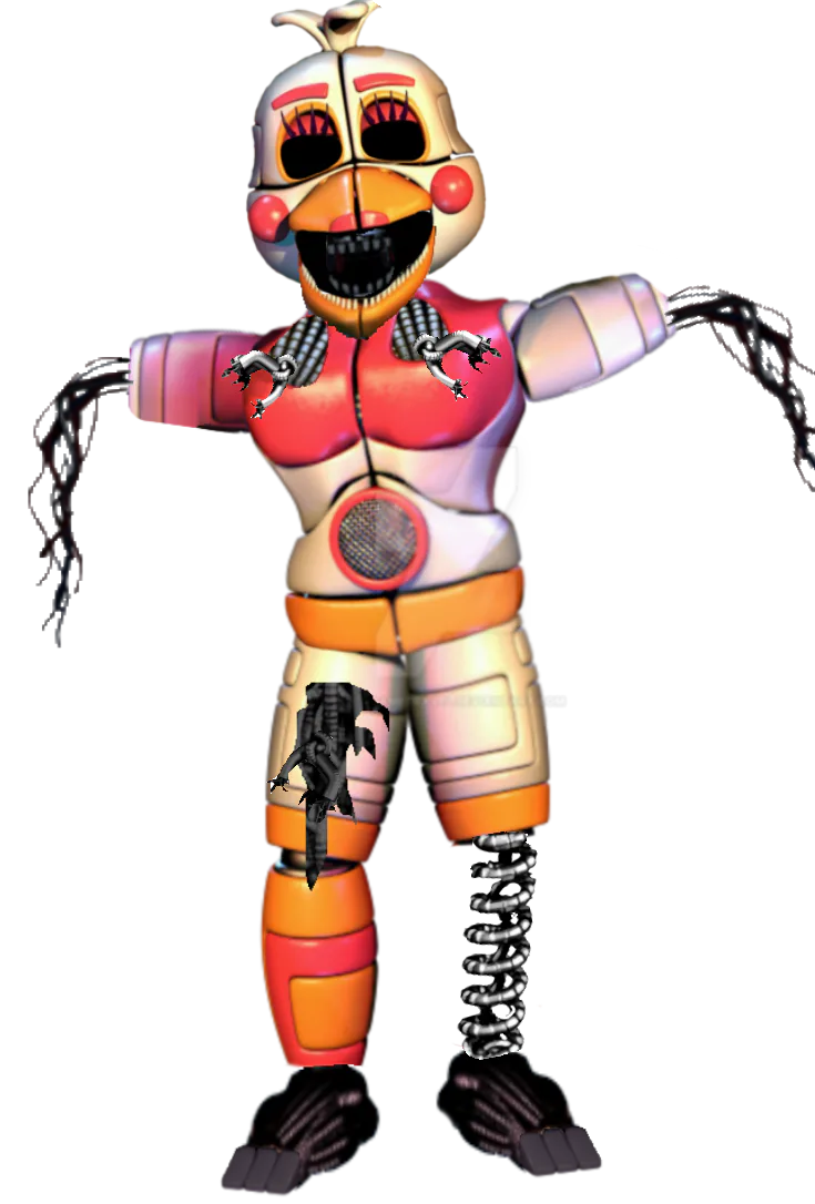 If Funtime Chica was made for FNAF: Sister Location (Edited by me