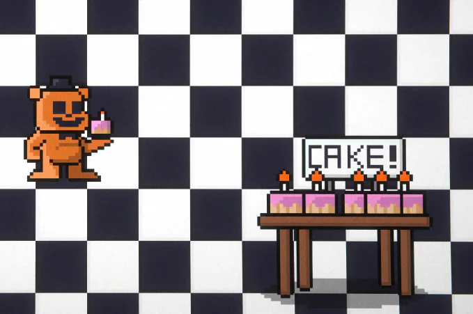 GoobGoob on Game Jolt: Is Fredbear's Singin' Show the Give Cakes