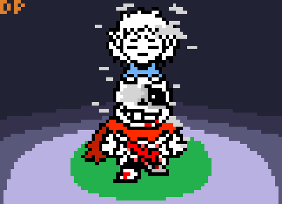 Improved Sans' battle sprite (sorry because of the watermark but i