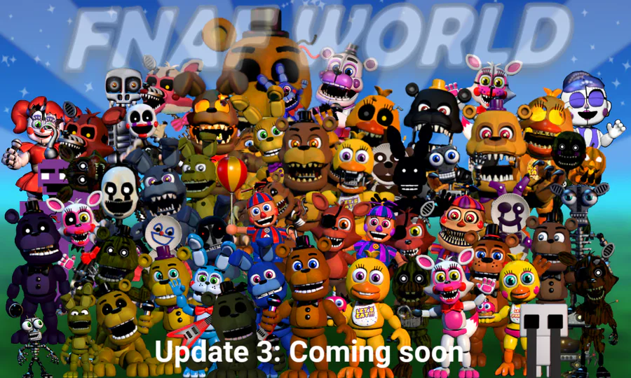 FNaF World Update 3 teaser official