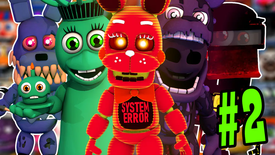 ZBonnieXD on Game Jolt: FNaF AR Skins, but in FNaF 4 Style! Animation by  me. Models by Blac