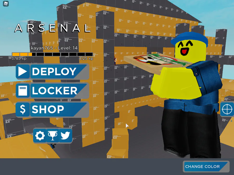 my pizza boy skin in roblox : r/roblox_arsenal