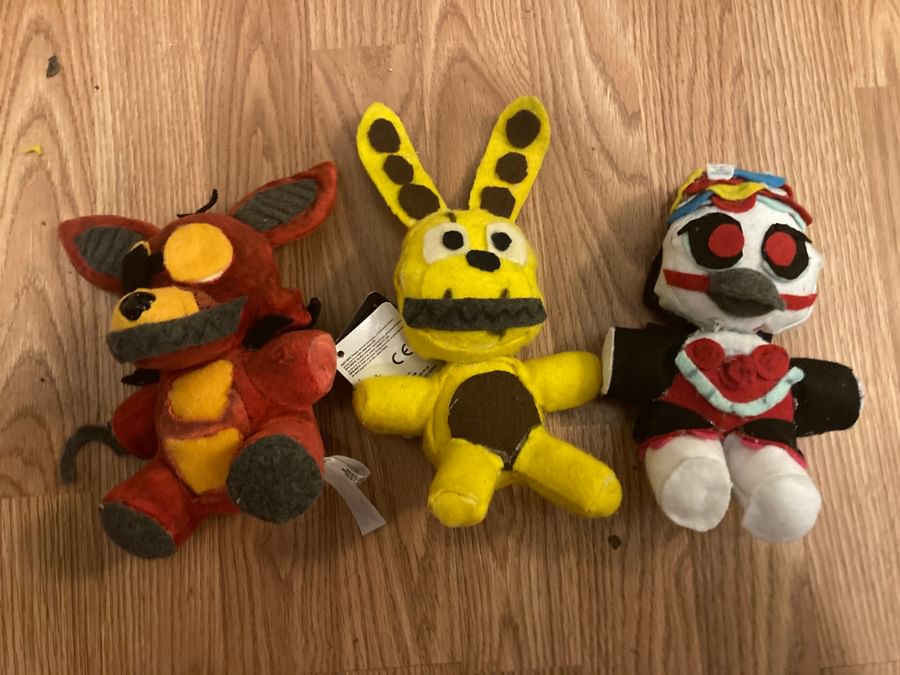 flaming springtrap plush
