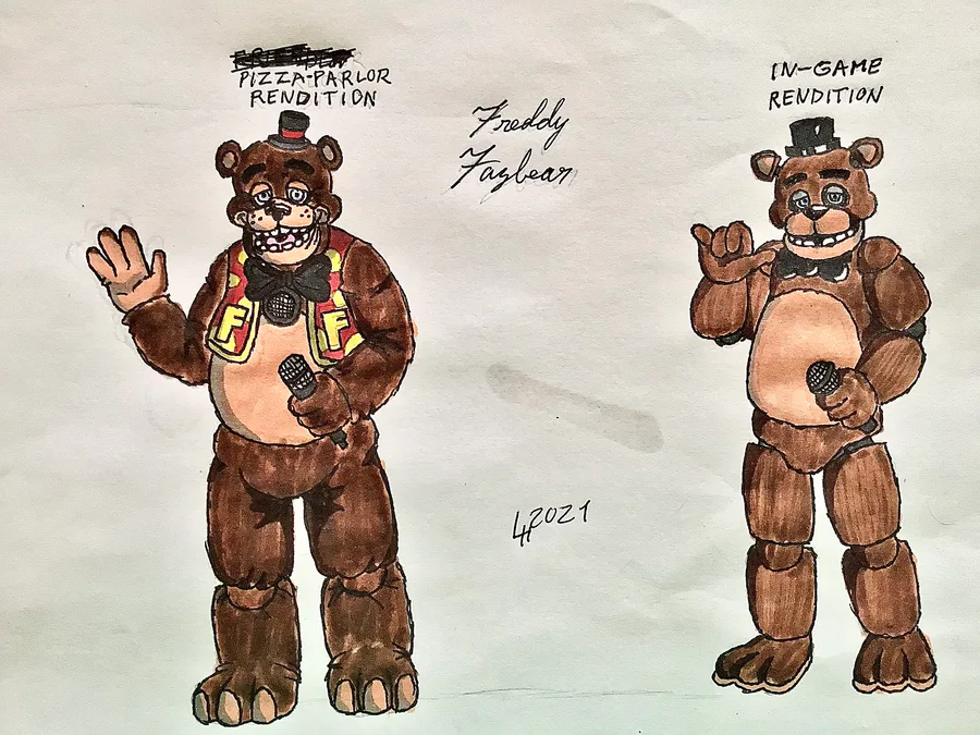 ArtStation - Five Nights at Freddy's 1 Redesign
