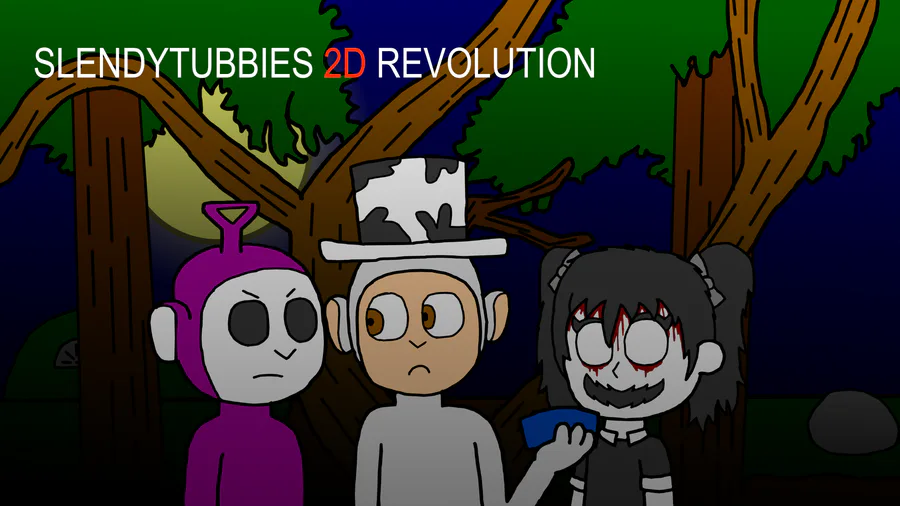 Slendytubbies 2D Revolution  (S2DT )The Dream - Collect Mode - No  Commentary 
